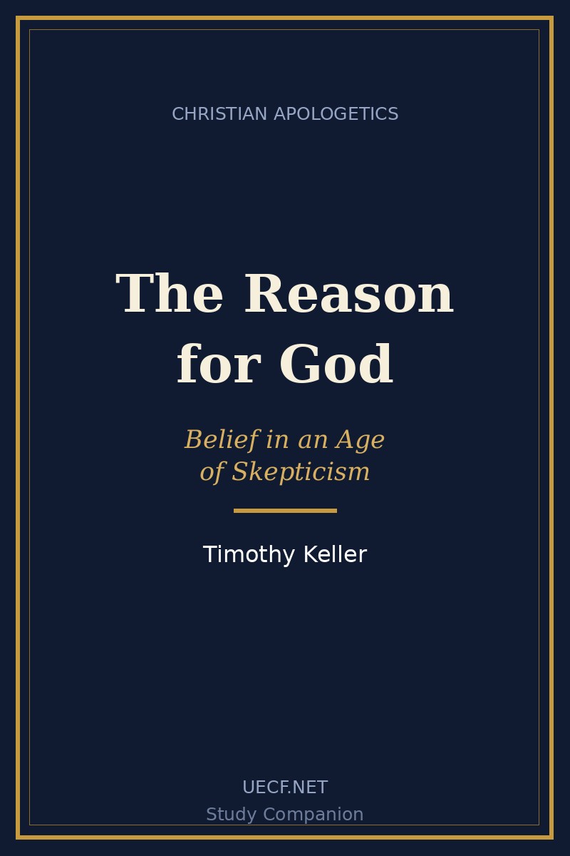 Cover of The Reason for God by Timothy Keller