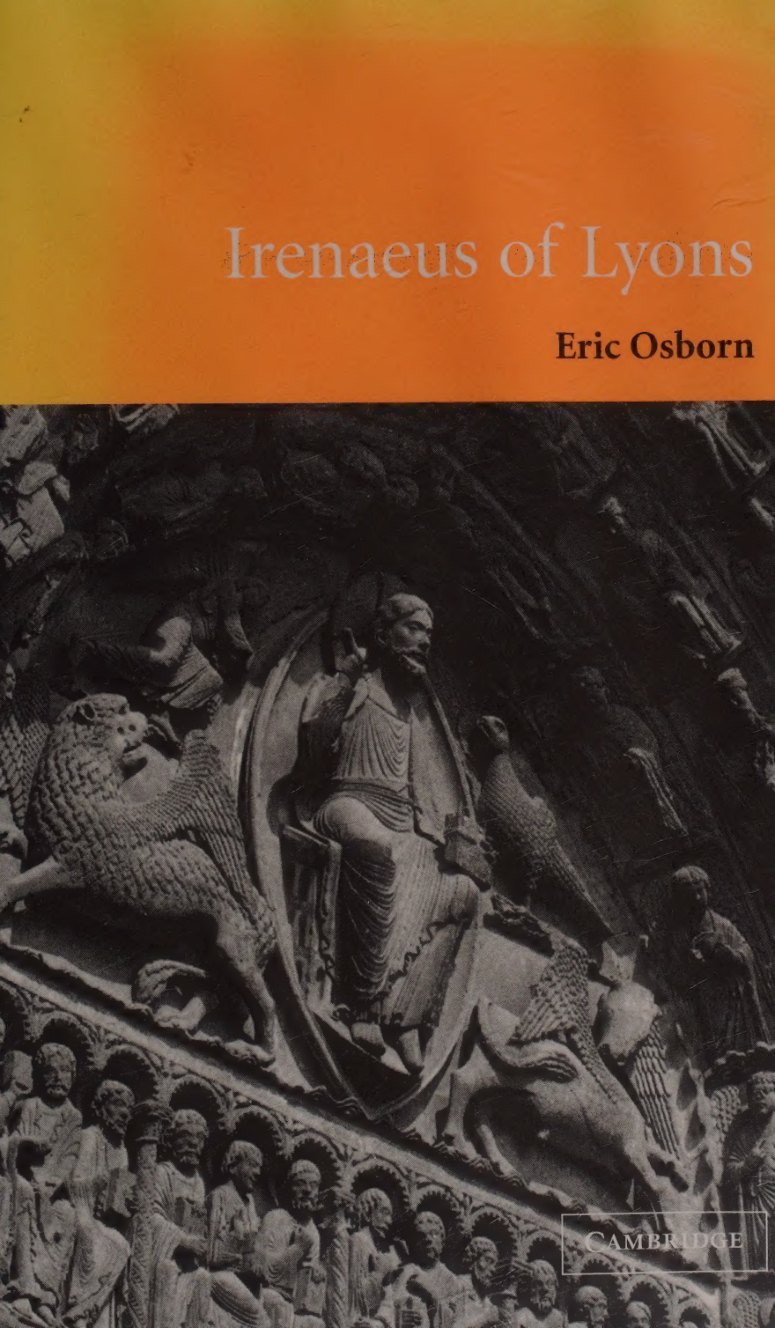 Irenaeus of Lyons by Eric Osborn book cover