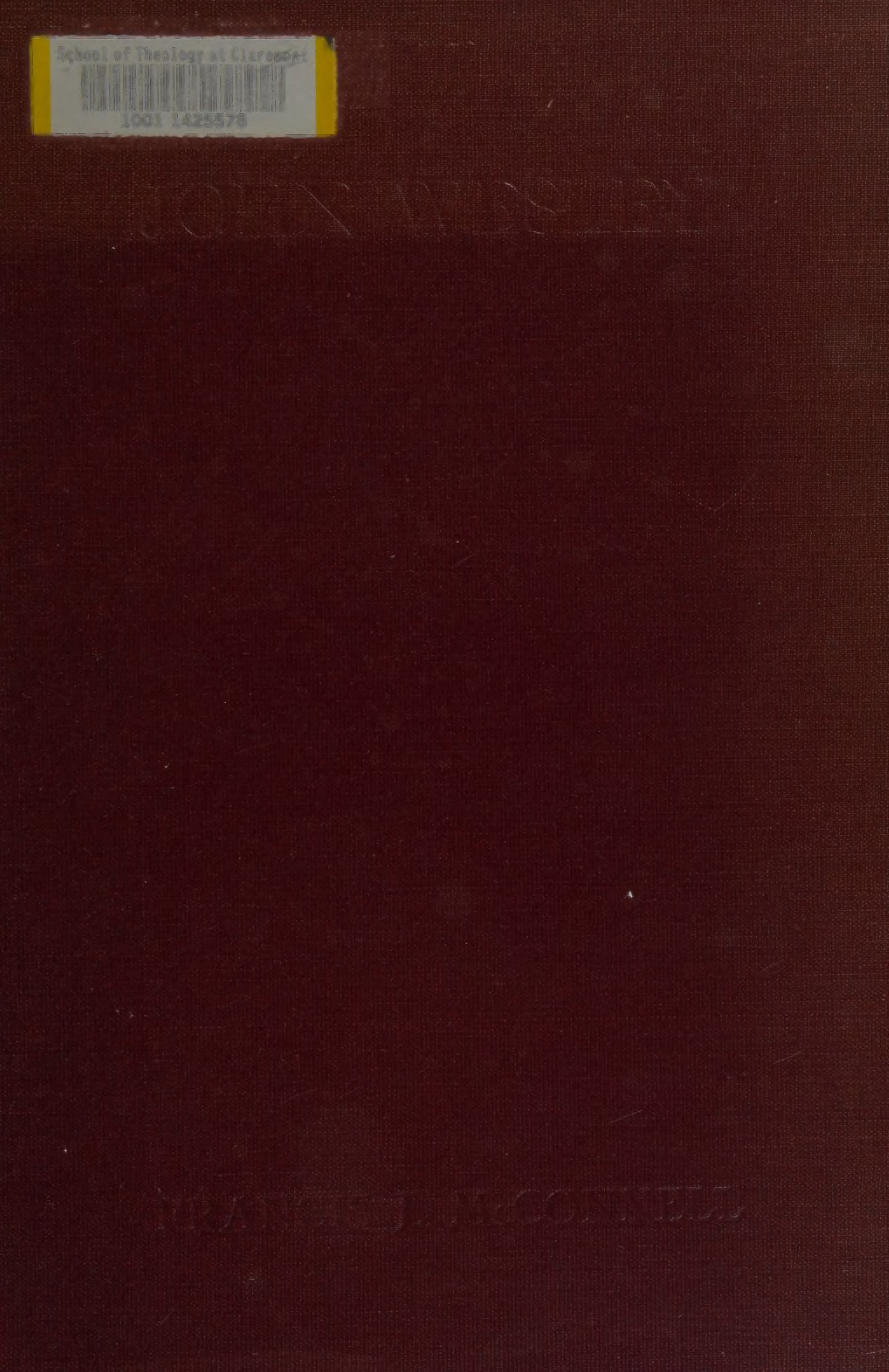 Cover of John Wesley
