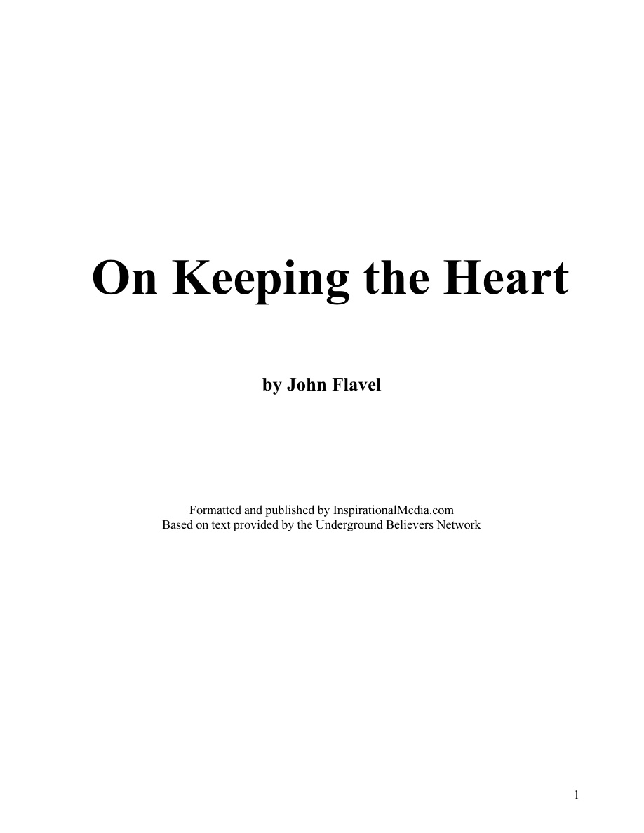 Cover of Keeping the heart