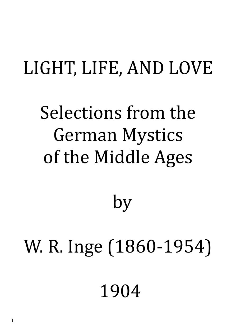 Cover of Light-life-love