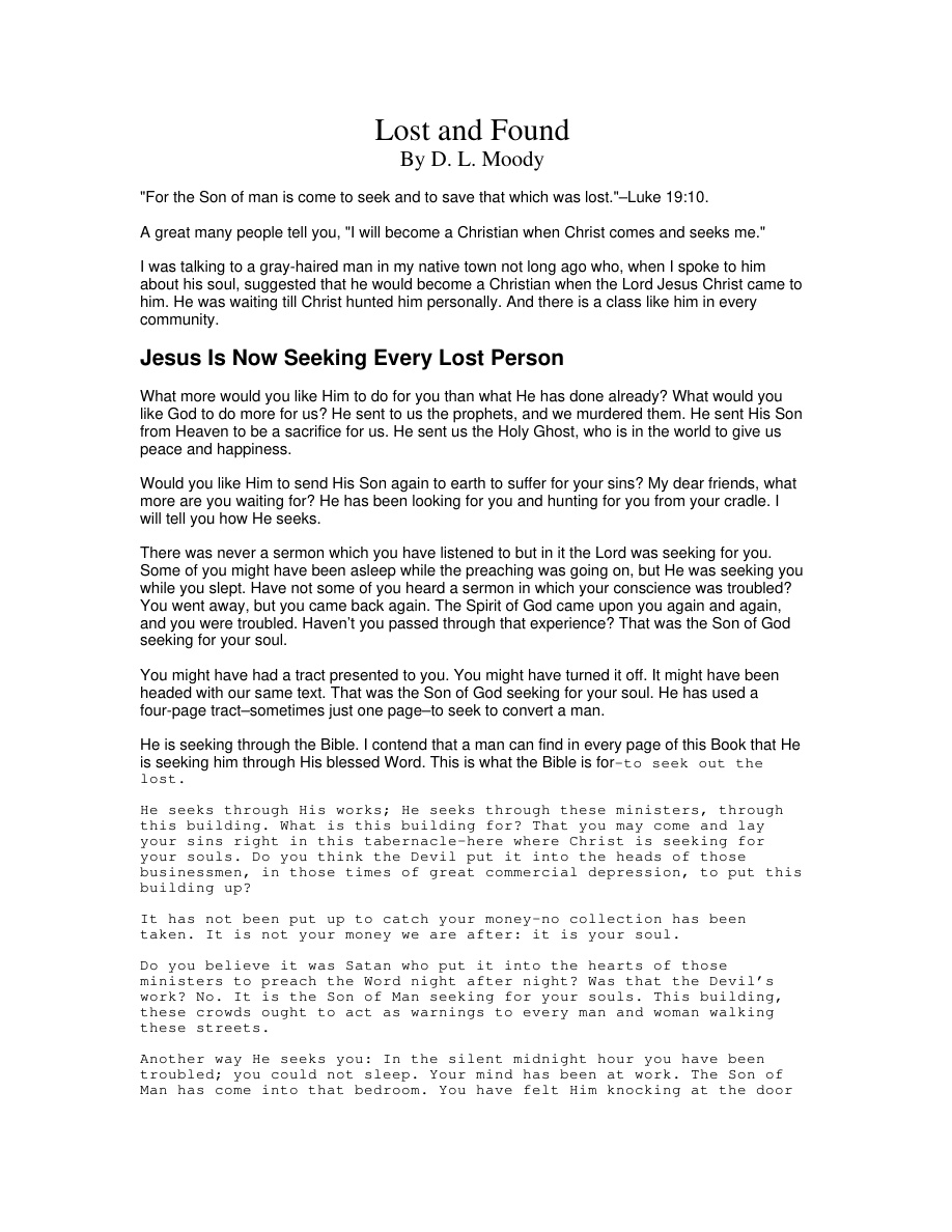 Cover of Lost and found