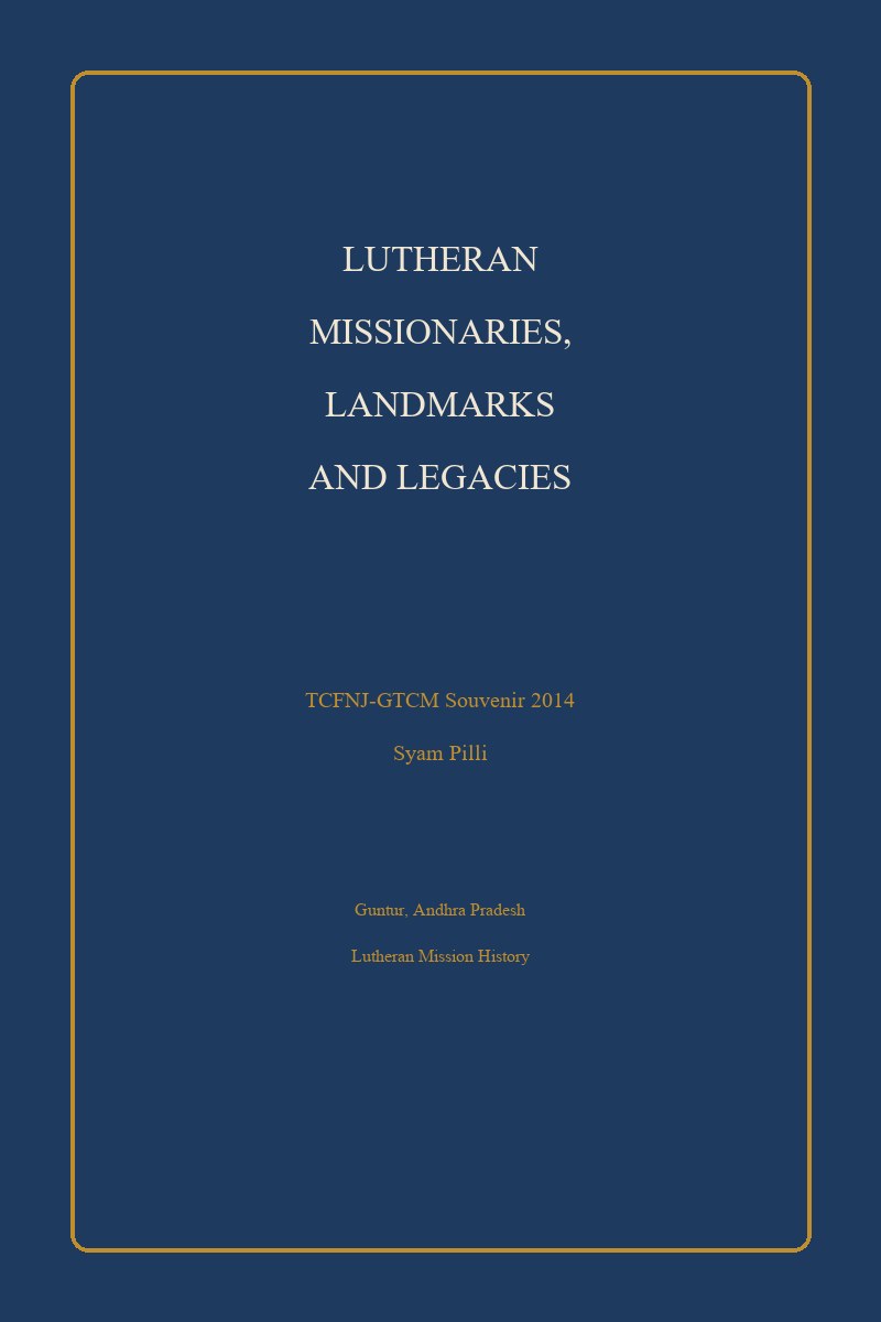 Lutheran Missionaries — Telugu edition