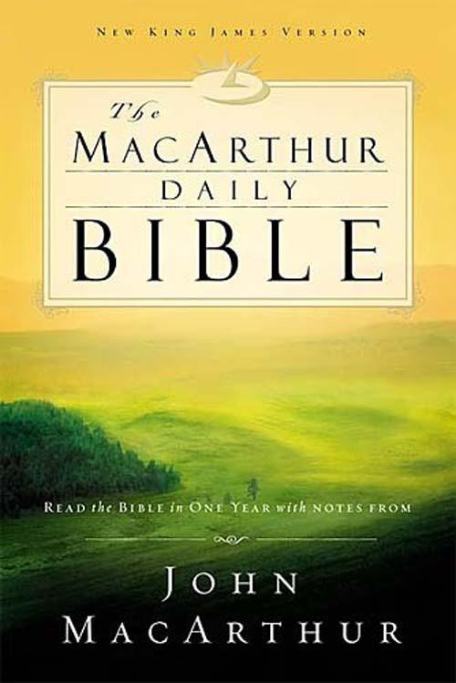 Cover of The MacArthur Daily Bible