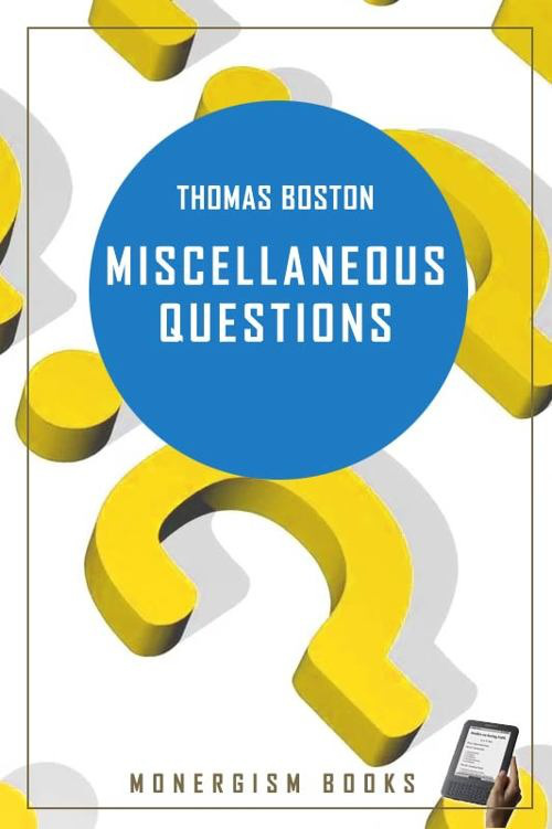 Cover of Miscellaneous Questions