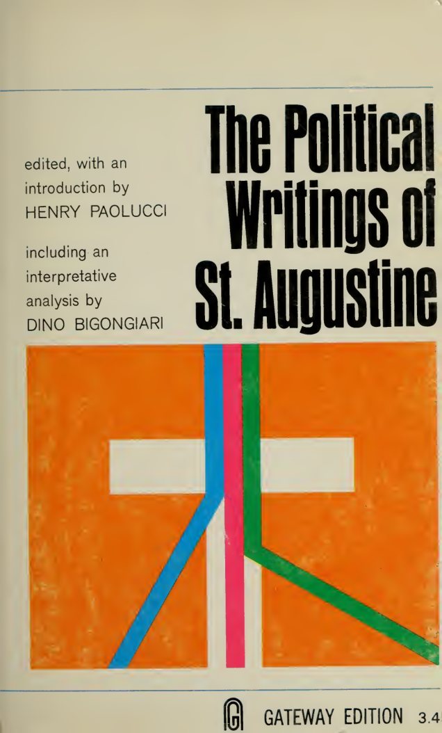 Cover of The Political Writings of St. Augustine