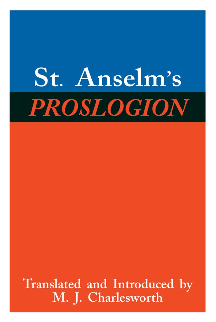 Proslogion by Anselm of Canterbury book cover