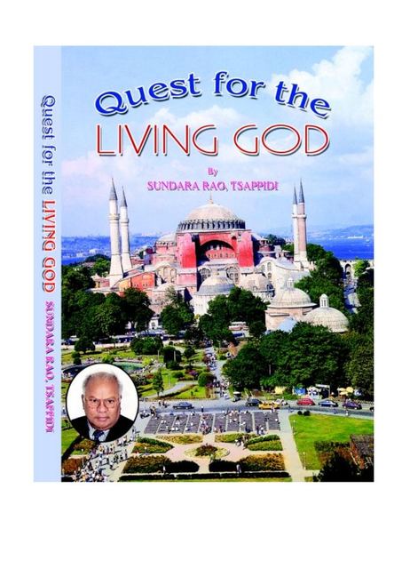 Cover photograph of Quest for the living God