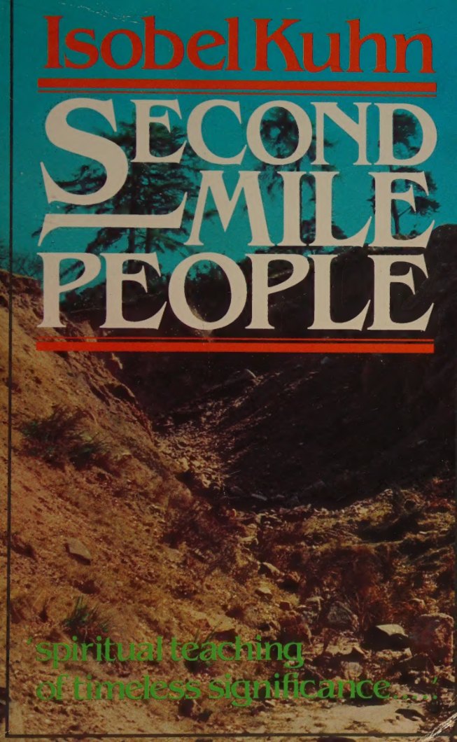 Second-Mile People by Isobel Kuhn book cover