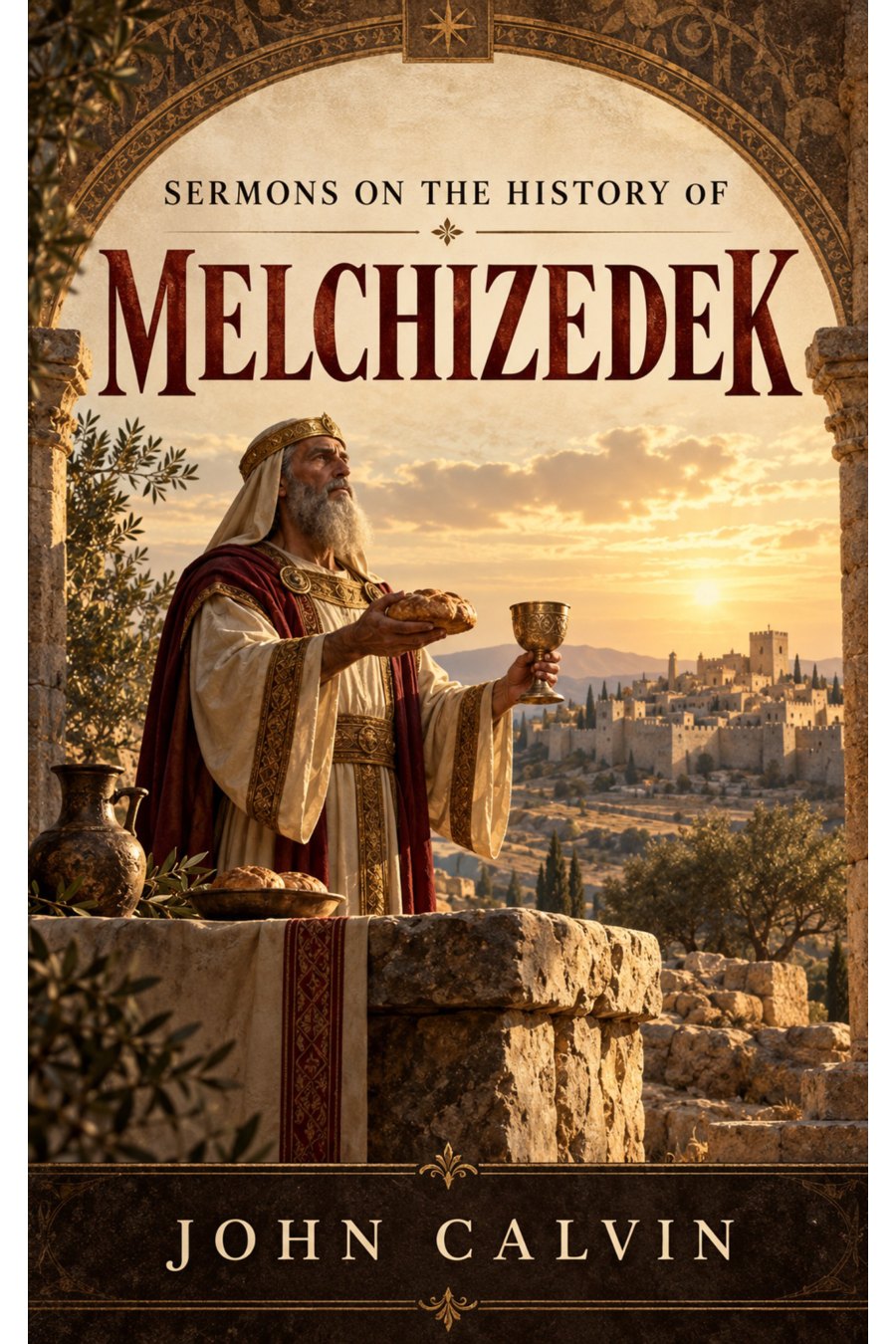 Sermons on the History of Melchizedek by John Calvin book cover