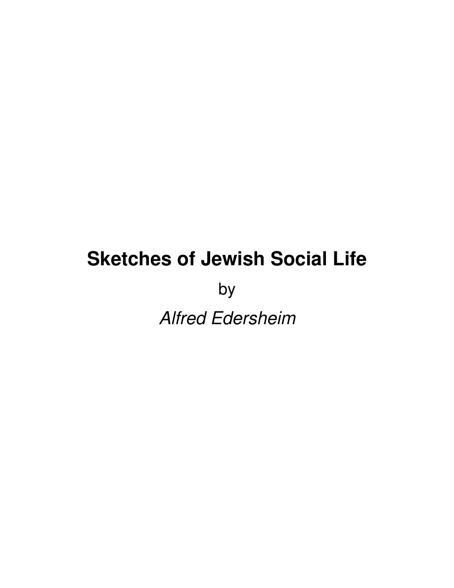 Cover of Sketches
