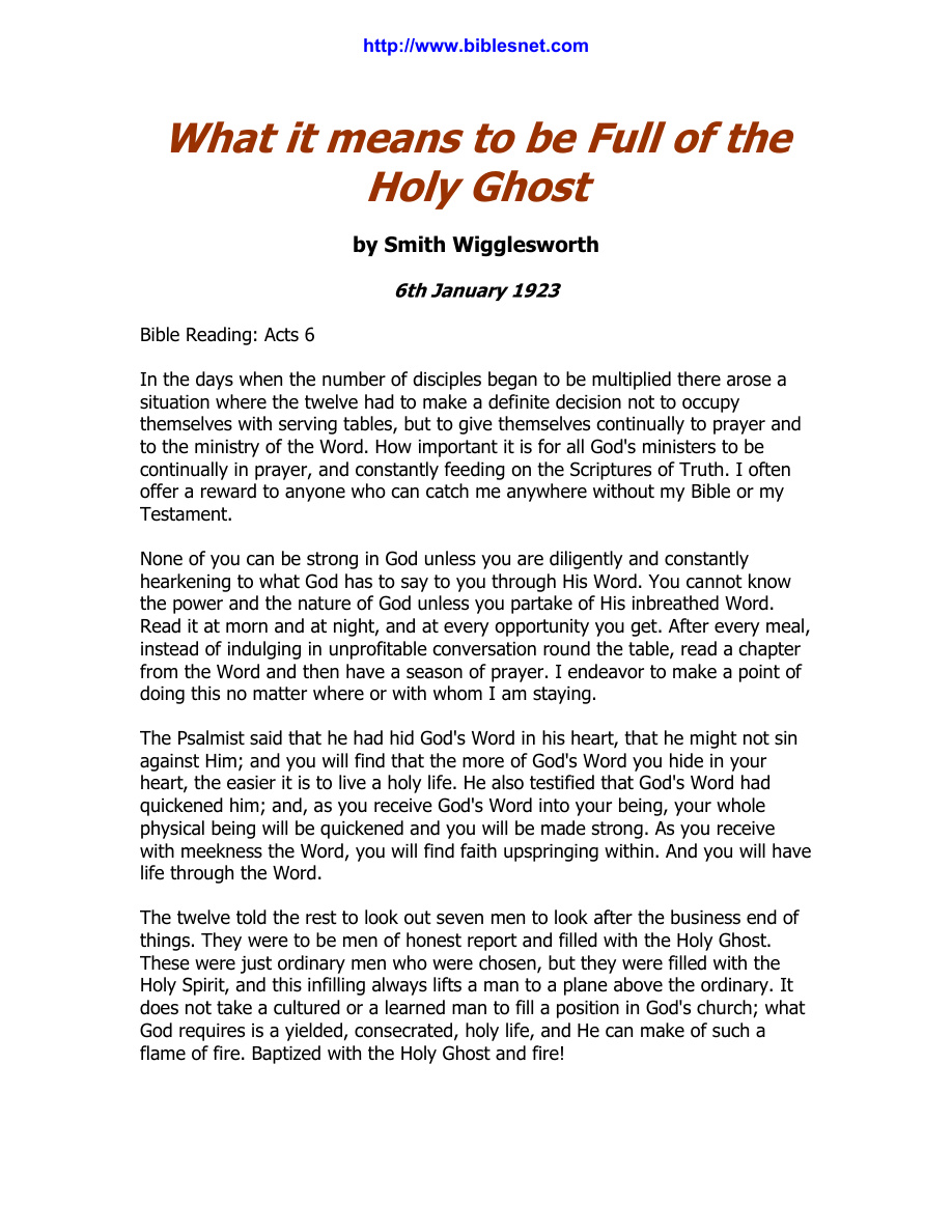 Cover of Smith-Wigglesworth-What-it-means-to-be-Full-of-the-Holy-Ghost