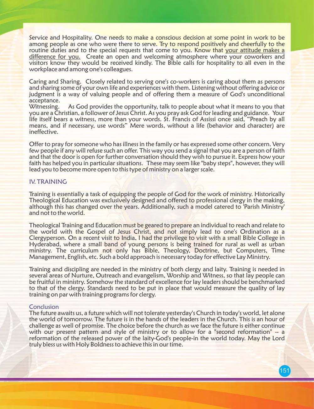 Original page 151 of the UECF 15th Anniversary Souvenir