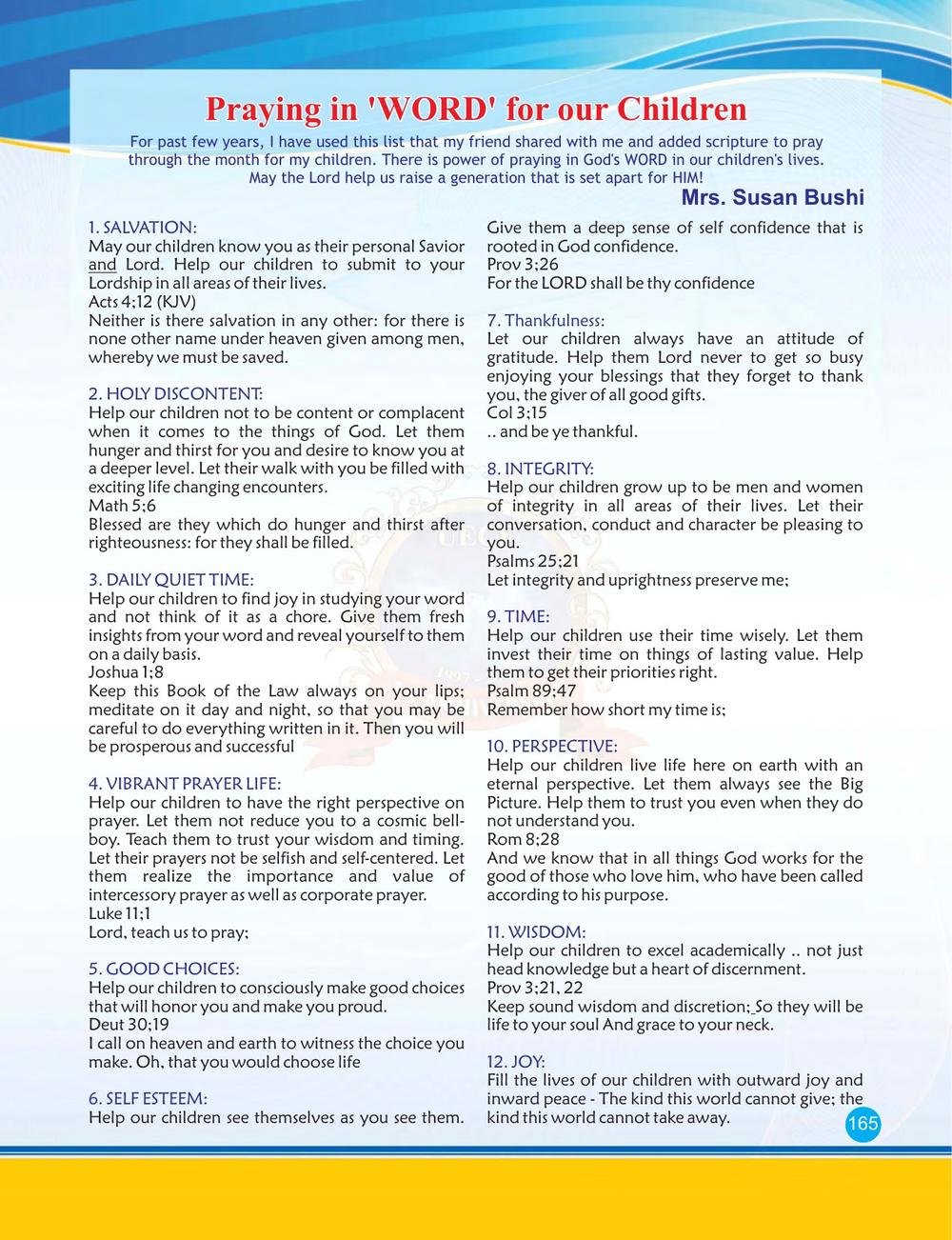 Original page 165 of the UECF 15th Anniversary Souvenir