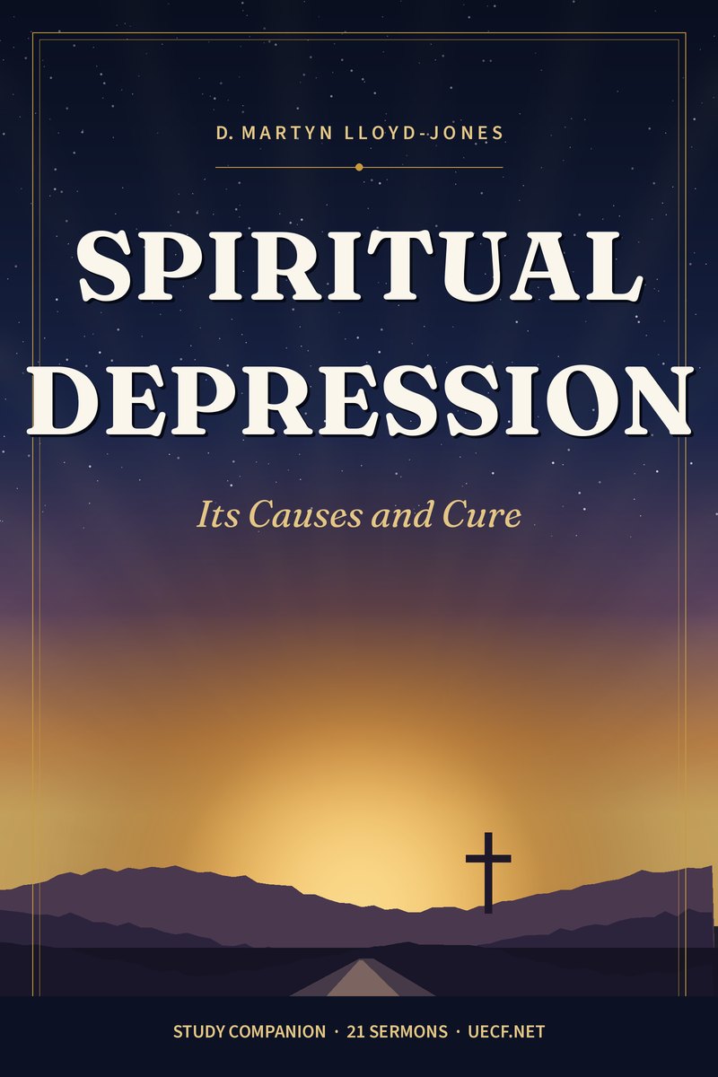 Cover art for the UECF.NET Spiritual Depression study companion