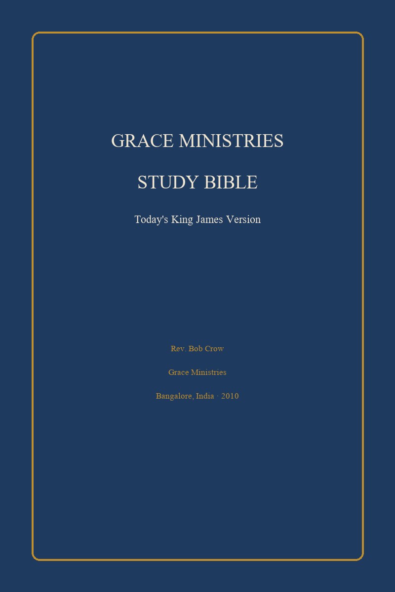 Cover of Grace Ministries Study Bible