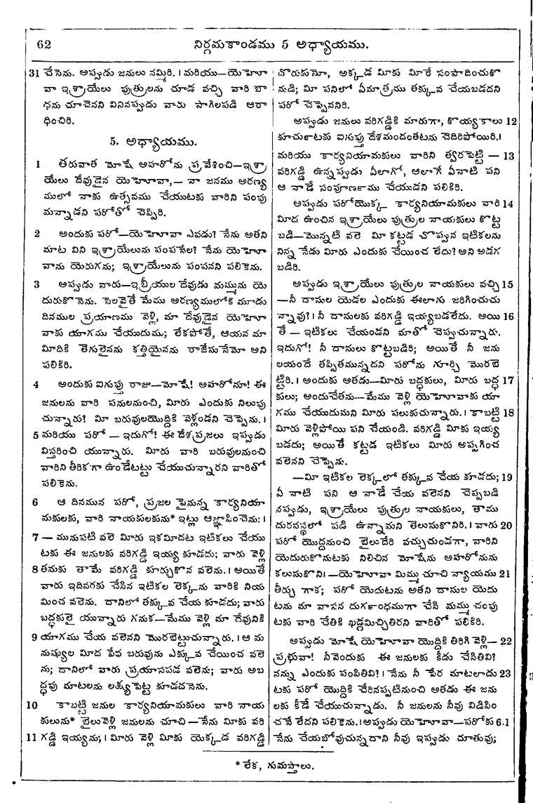 Page 78 of the 1881 Telugu Bible - Exodus