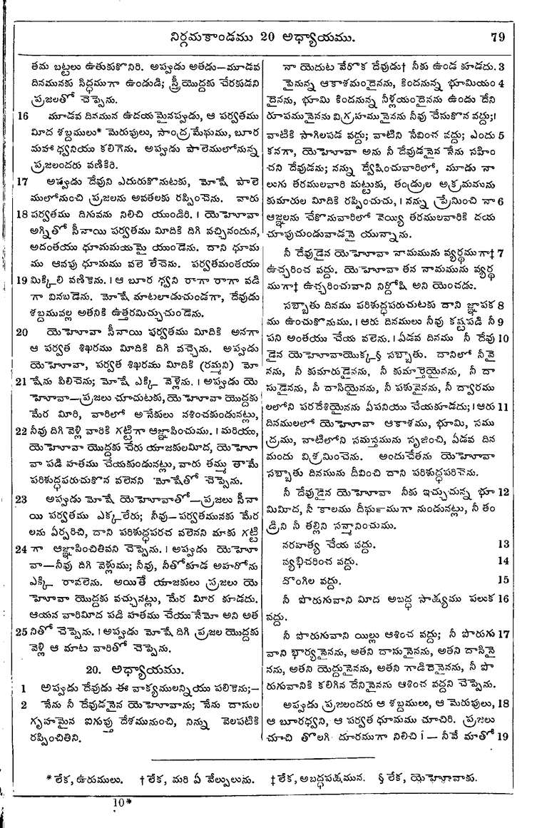Page 95 of the 1881 Telugu Bible - Exodus