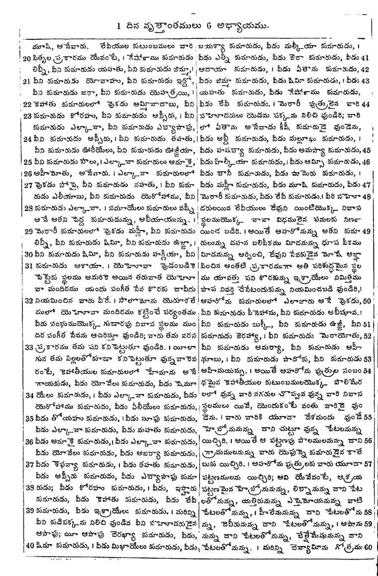 Page 452 of the 1881 Telugu Bible - 1 Chronicles