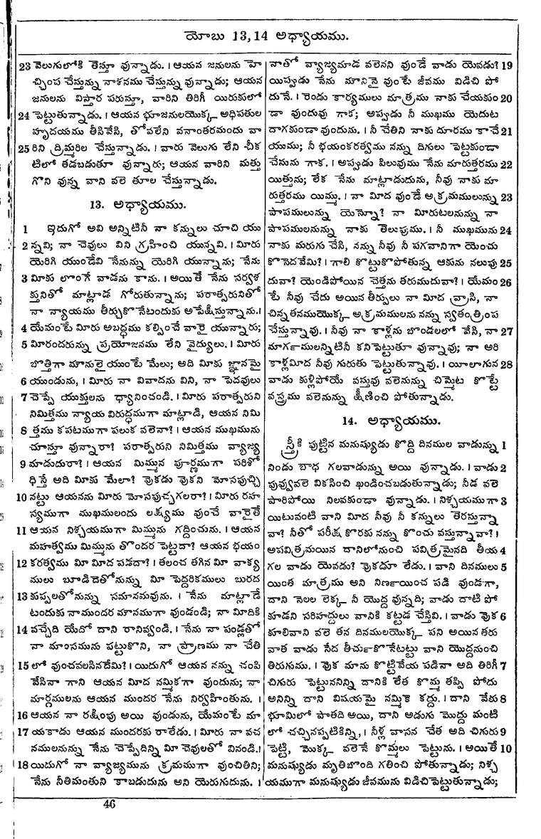Page 563 of the 1881 Telugu Bible - Job