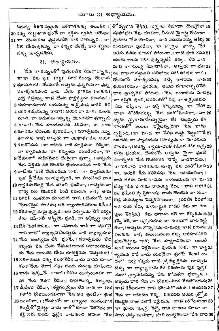 Page 574 of the 1881 Telugu Bible - Job