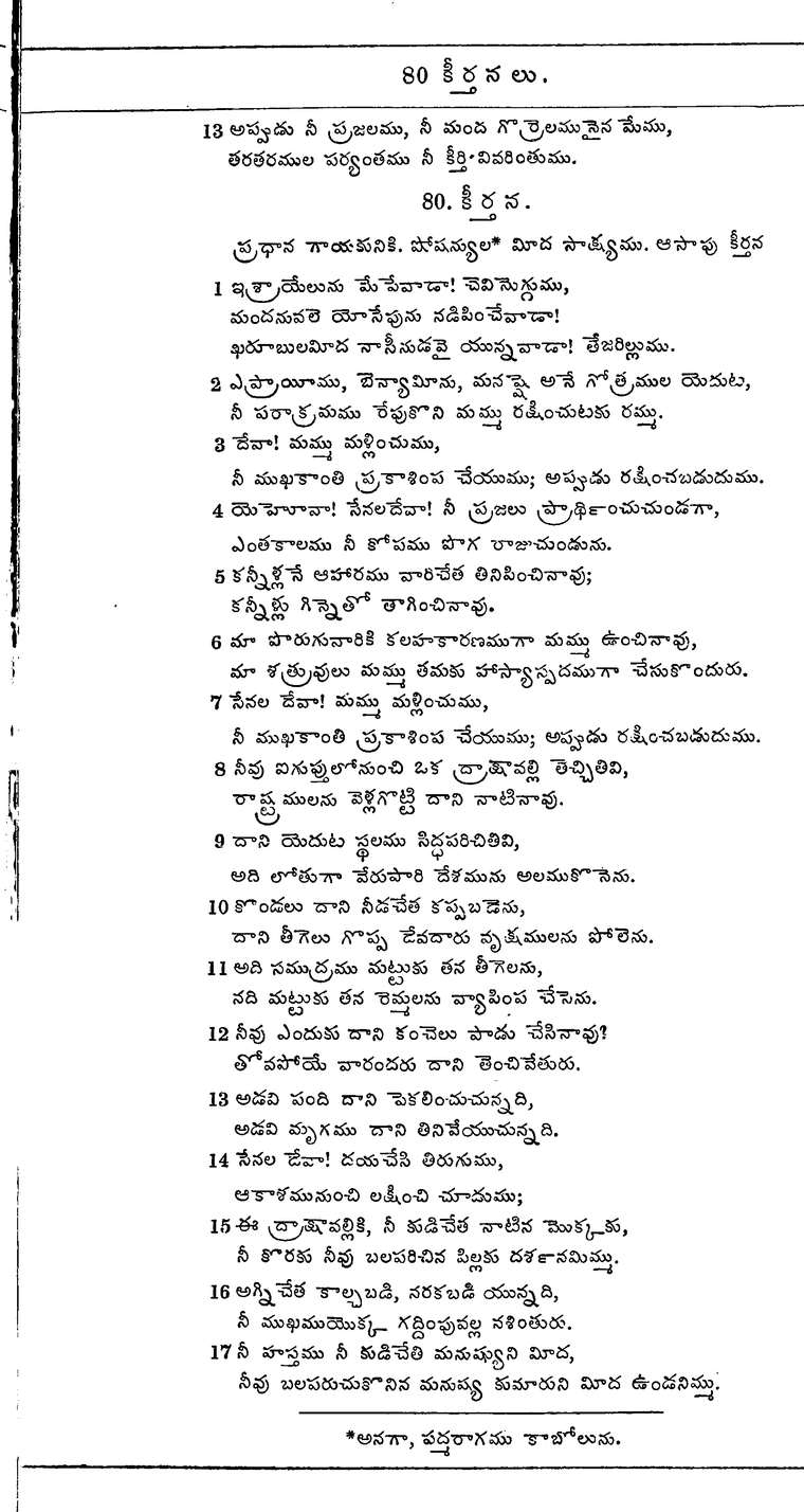 Page 661 of the 1881 Telugu Bible - Psalms