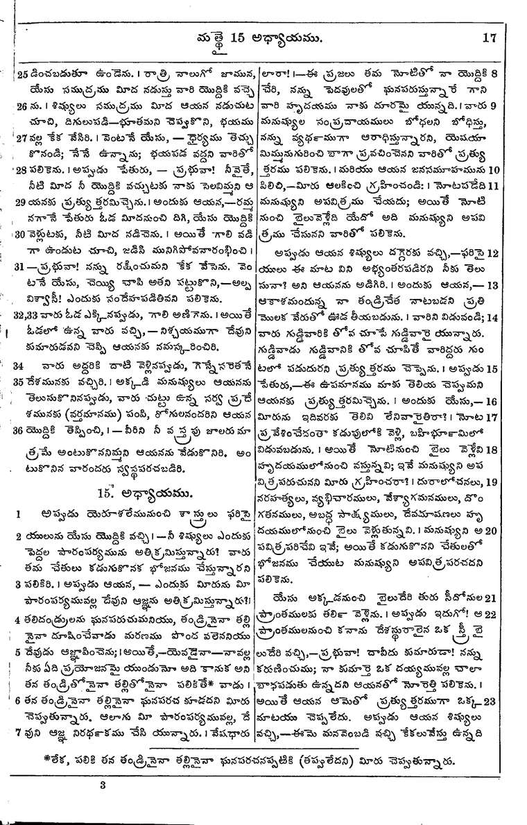 Page 1051 of the 1881 Telugu Bible - Matthew