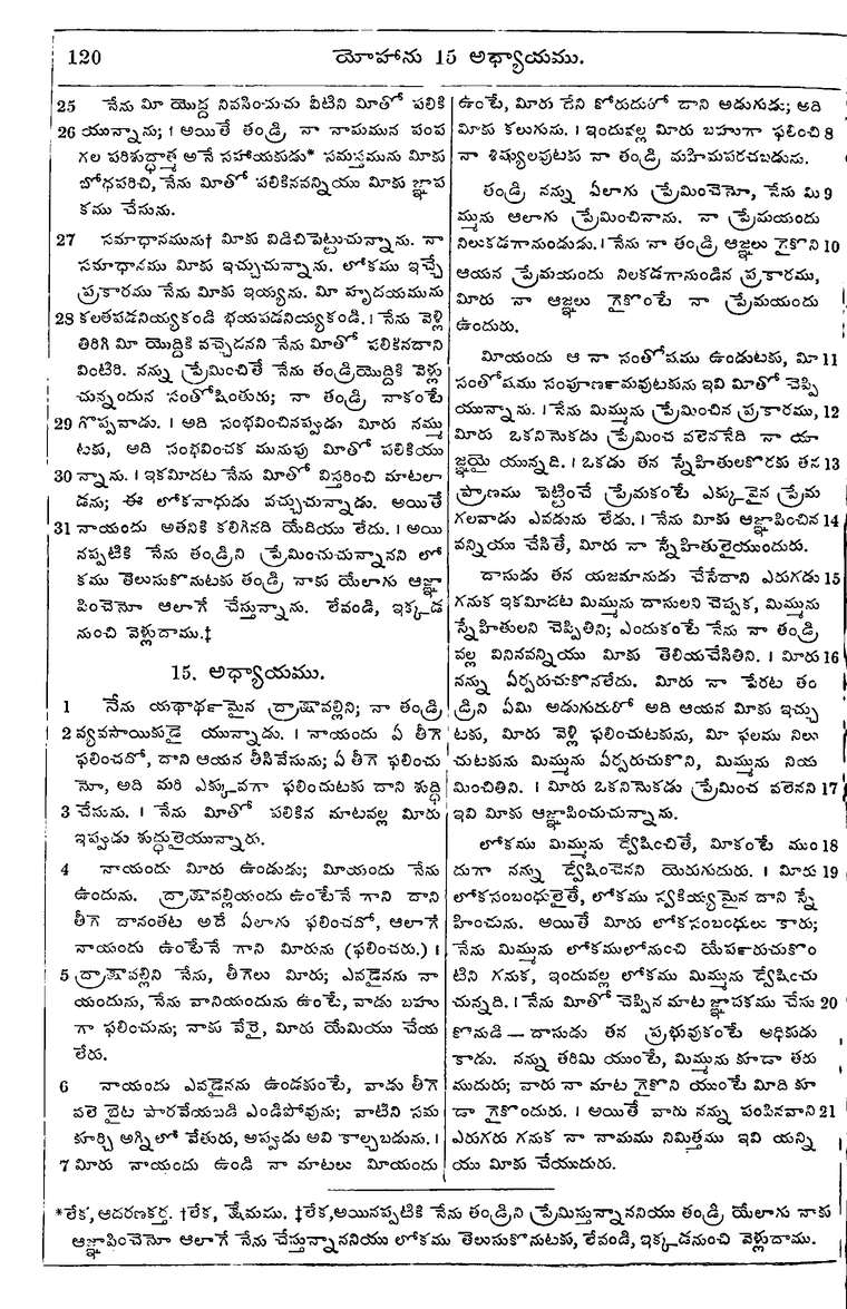 Page 1154 of the 1881 Telugu Bible - John