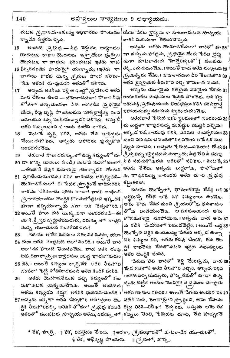 Page 1174 of the 1881 Telugu Bible - Acts
