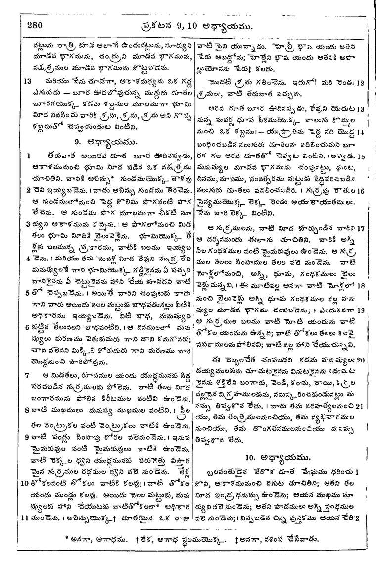 Page 1314 of the 1881 Telugu Bible - Revelation