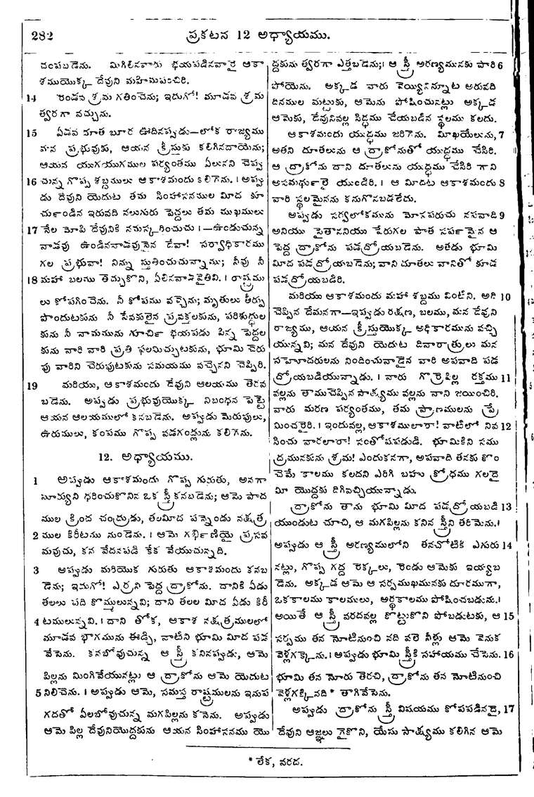 Page 1316 of the 1881 Telugu Bible - Revelation