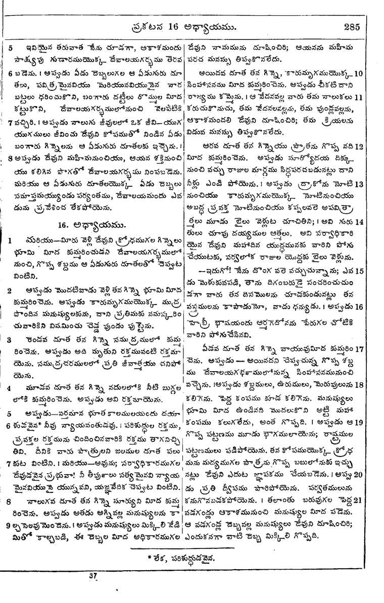 Page 1319 of the 1881 Telugu Bible - Revelation