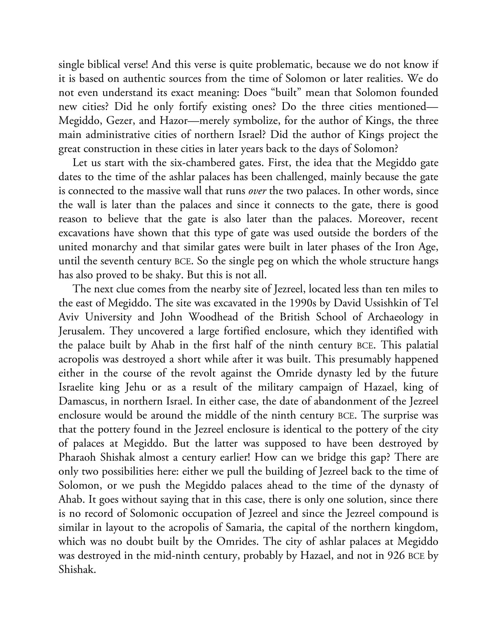 Page 310 — అనుబంధం D: డేవిడిక్ మరియు సోలోమోనిక్ కాలం యొక్క సాంప్రదాయ పురావస్తు శాస్త్రం ఎందుకు తప్పు