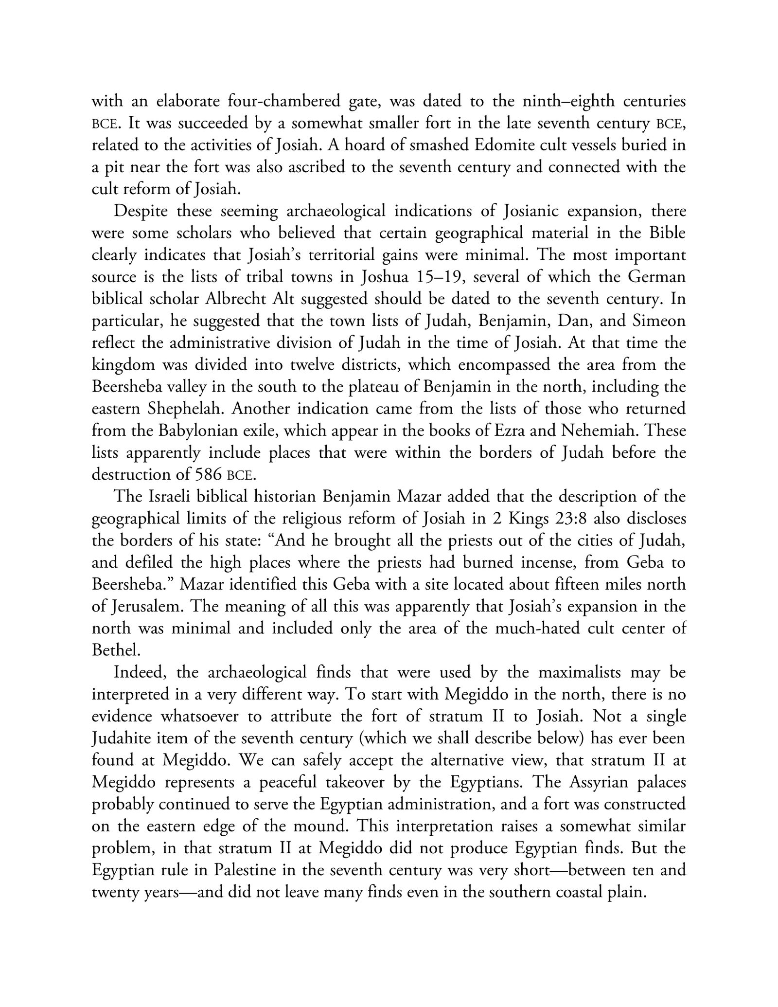 Page 316 — అనుబంధం F: జోషియా రాజ్యం ఎంత విశాలంగా ఉంది?