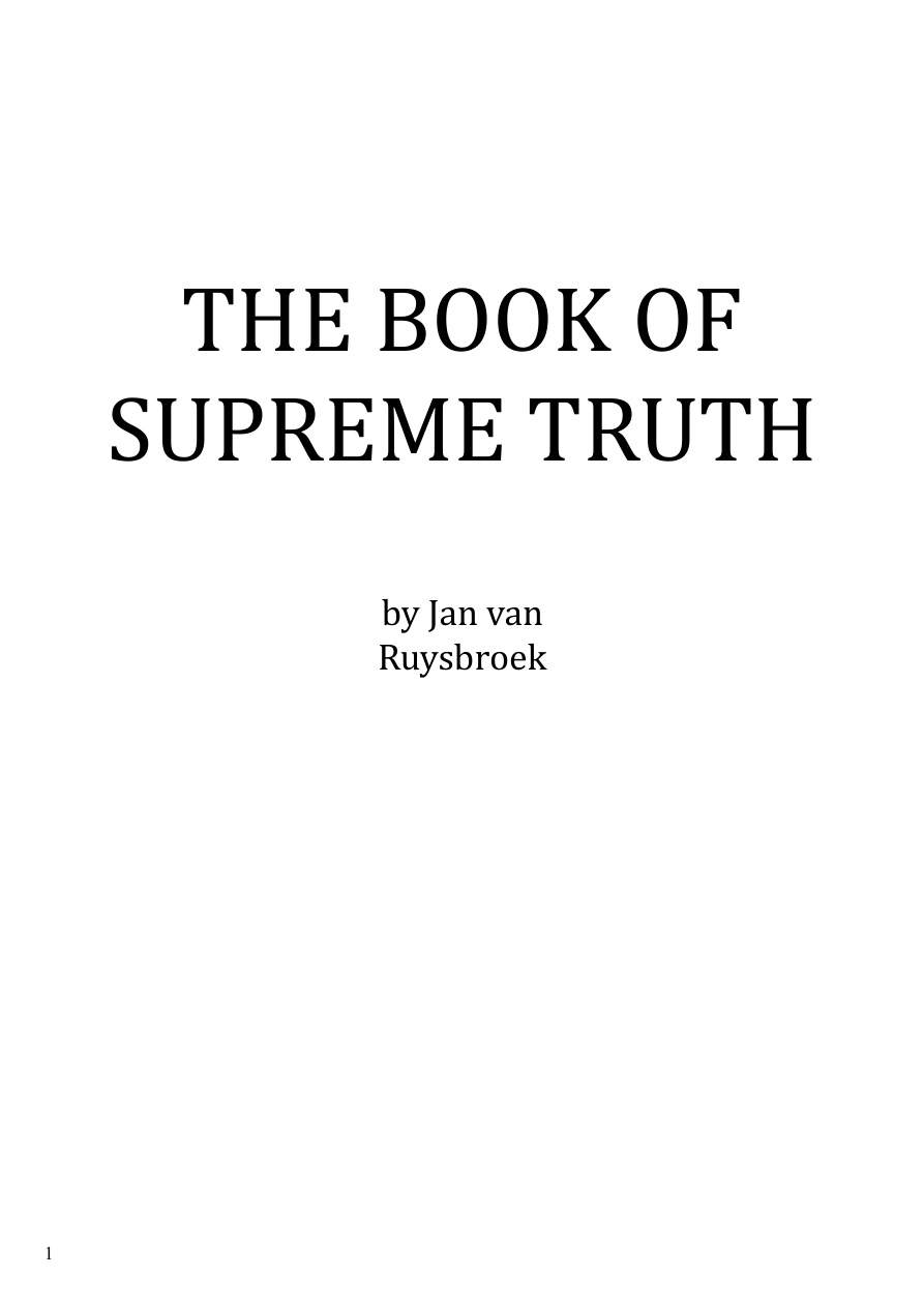 Cover of The-book-of-supreme-truth