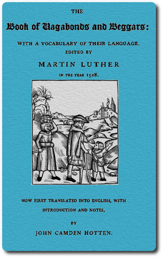 Cover of The Book of Vagabonds and Beggars, with a Vocabulary of Their Language