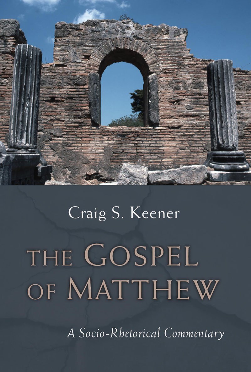 The Gospel of Matthew by Craig S. Keener book cover