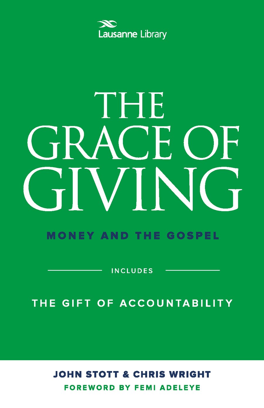 The Grace of Giving by John Stott book cover
