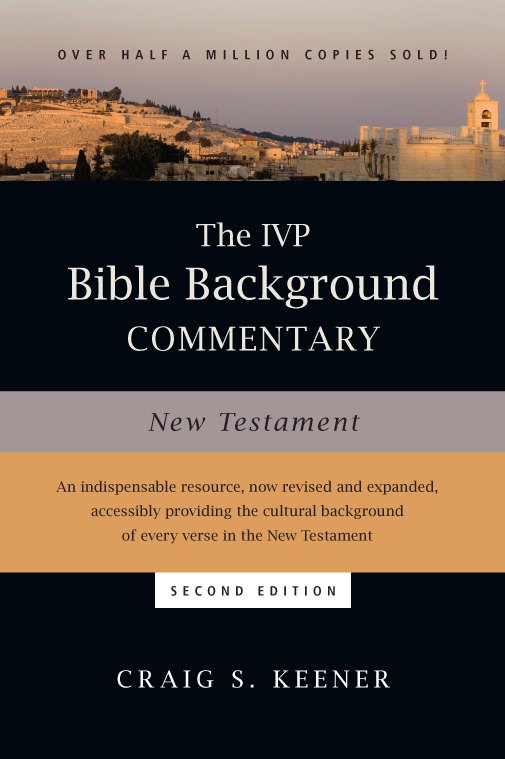 The IVP Bible Background Commentary by Craig S. Keener book cover