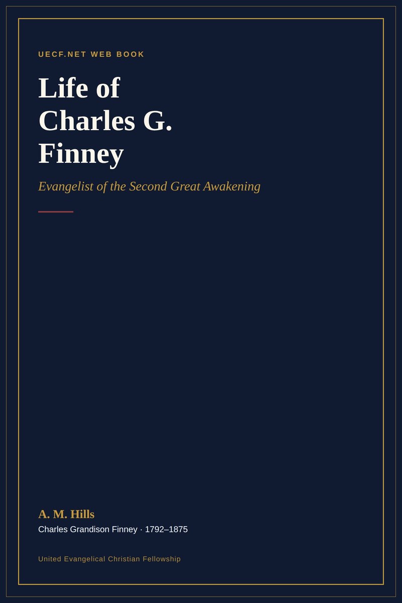 Cover of Life of Charles G. Finney by A. M. Hills