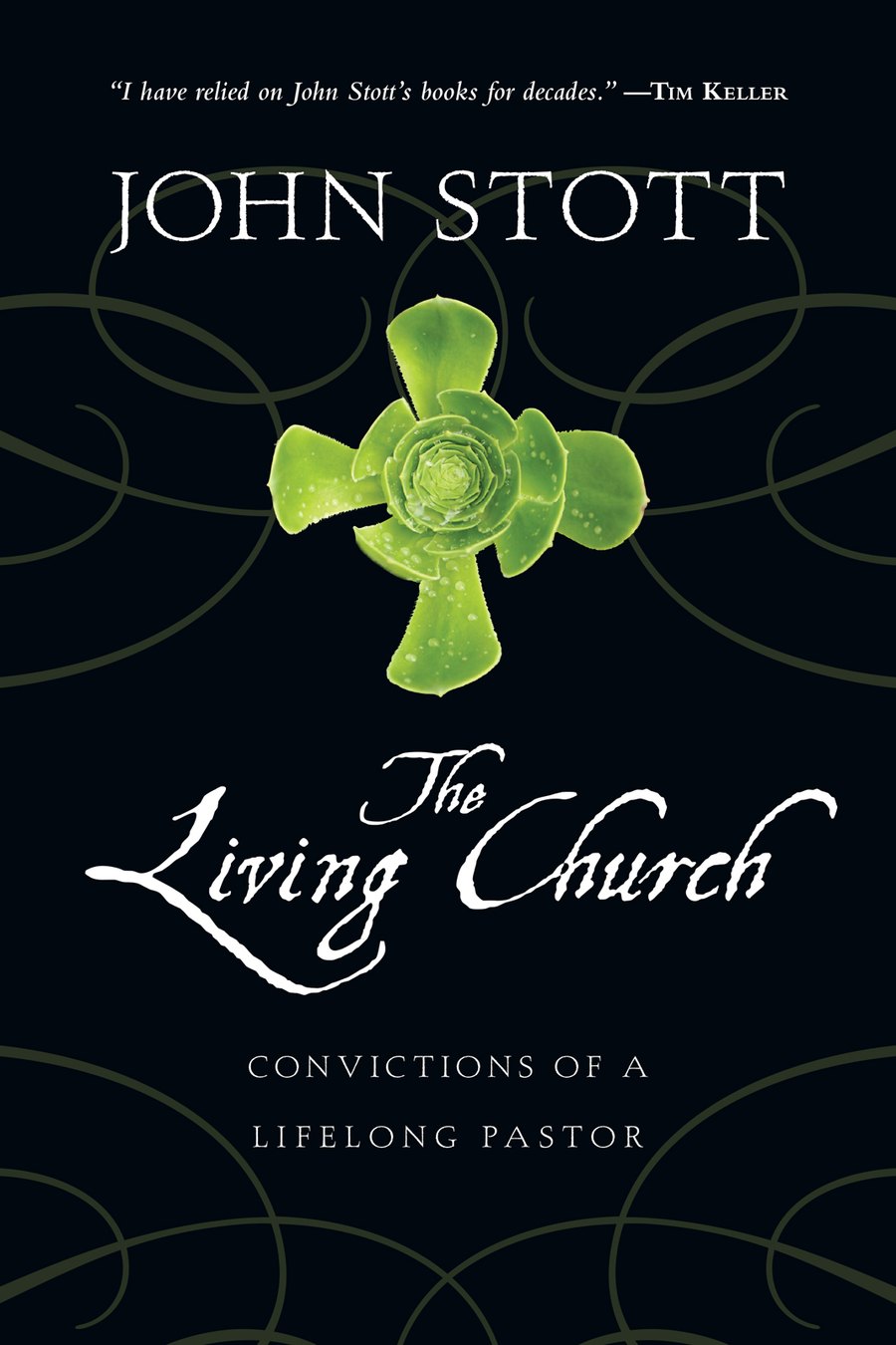 The Living Church by John Stott book cover