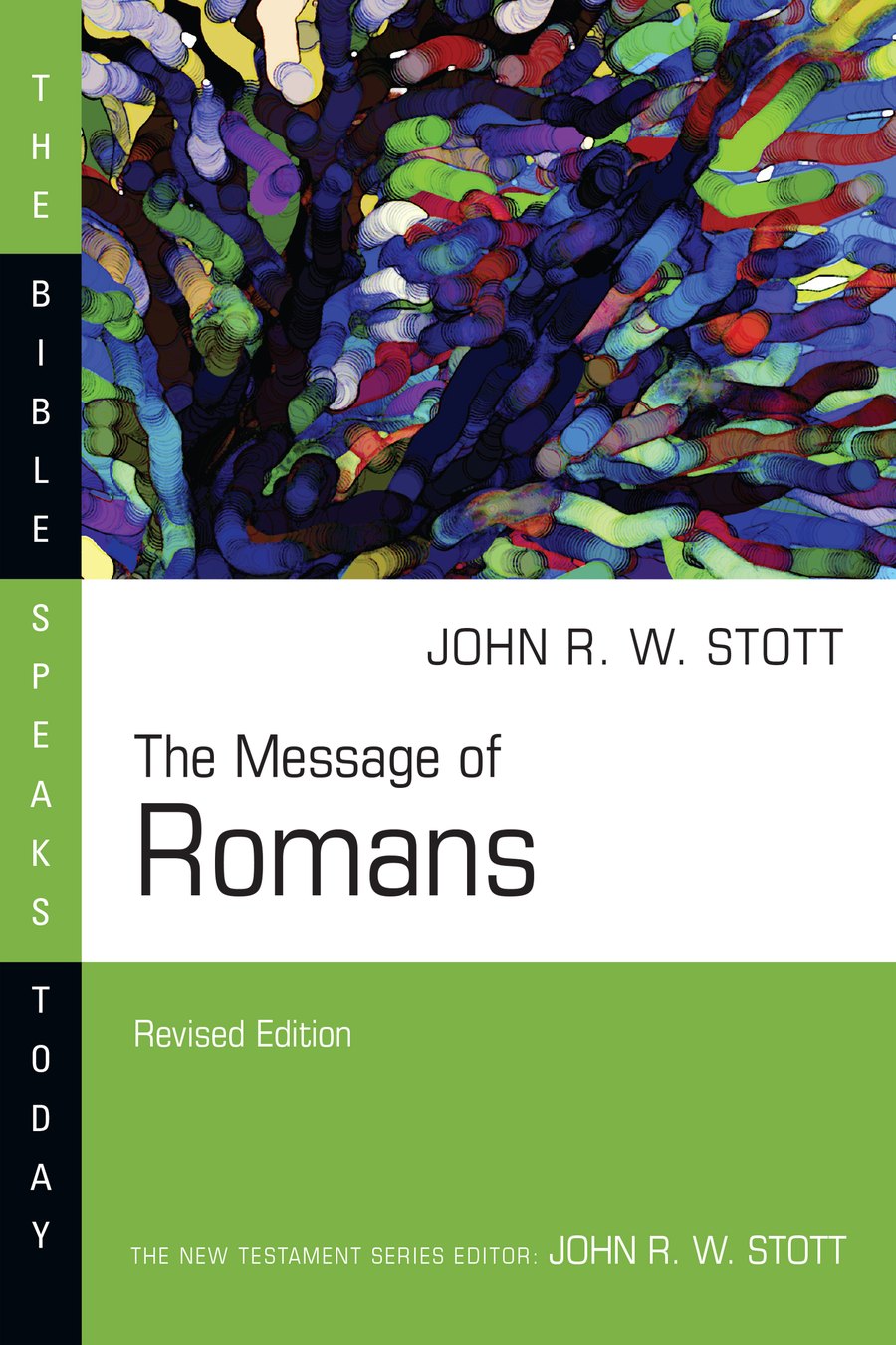 The Message of Romans by John Stott book cover