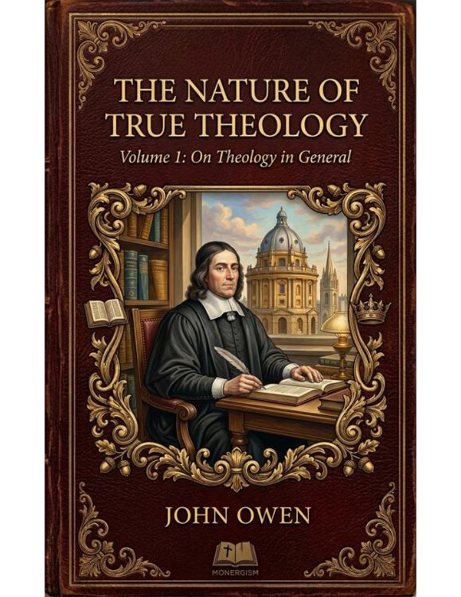 The Nature of True Theology, Volume 1 by John Owen book cover