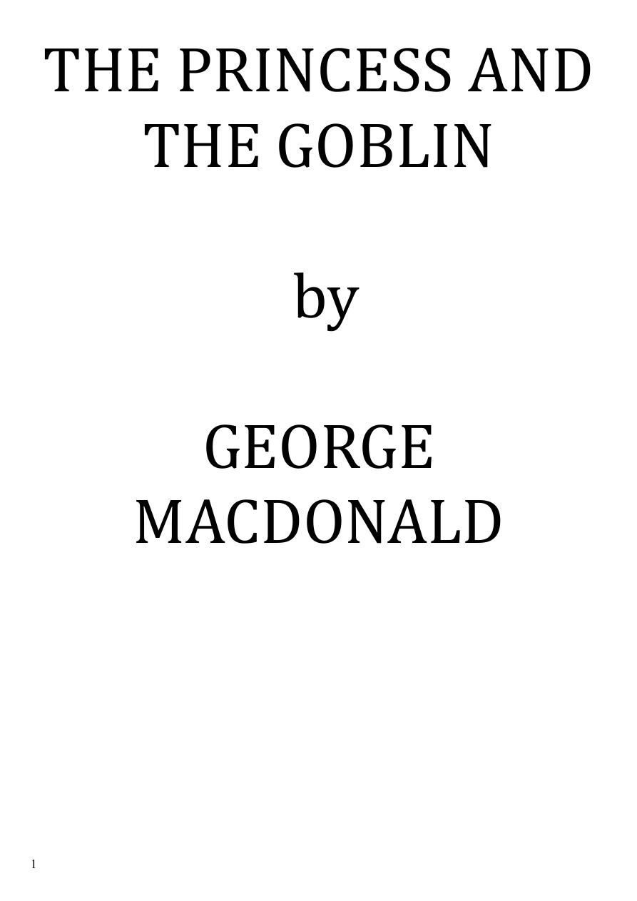 Cover of The-princess-and-the-goblin