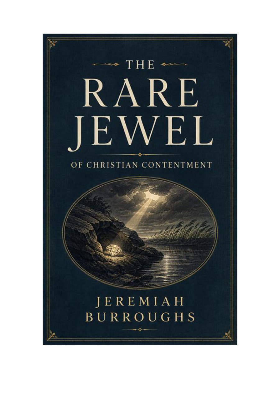 The Rare Jewel of Christian Contentment by Jeremiah Burroughs book cover