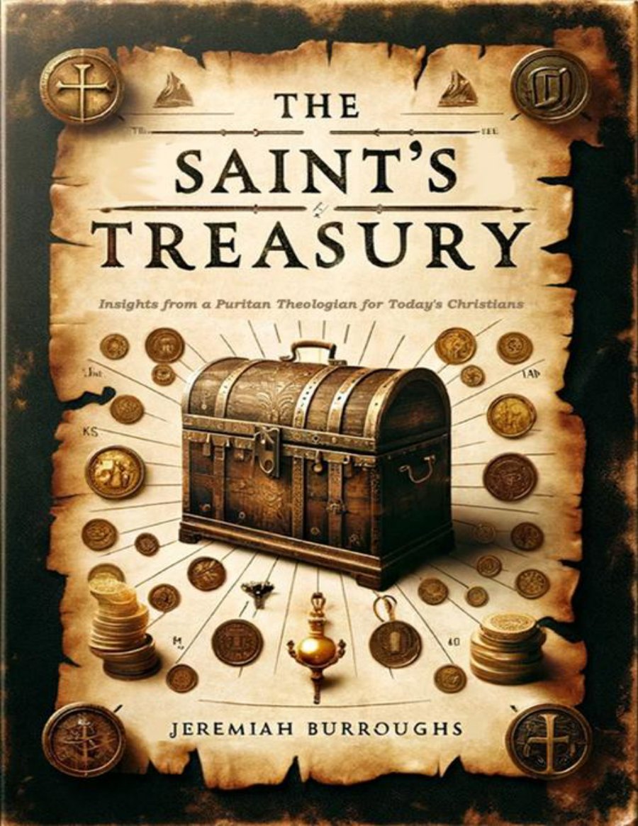 The Saint's Treasury by Jeremiah Burroughs book cover