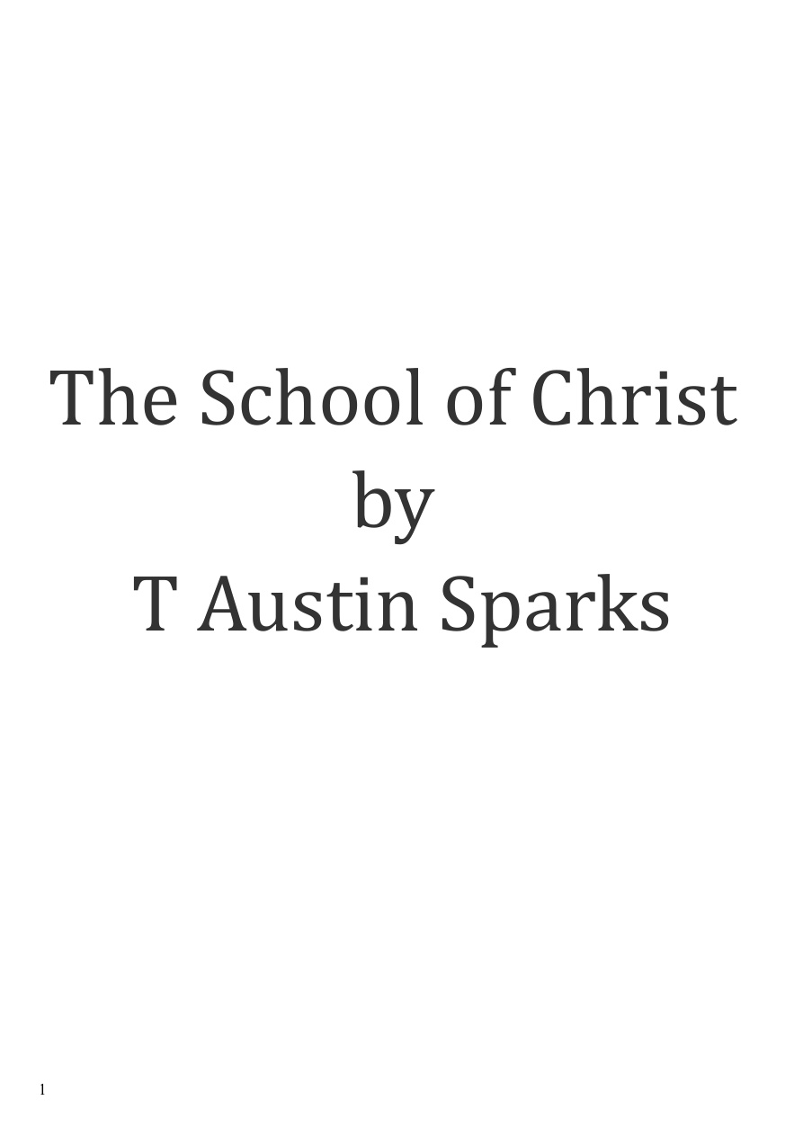 Cover of The-school-of-christ