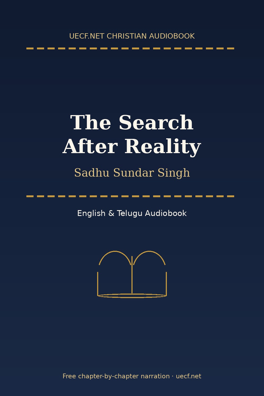 The Search After Reality by Sadhu Sundar Singh book cover