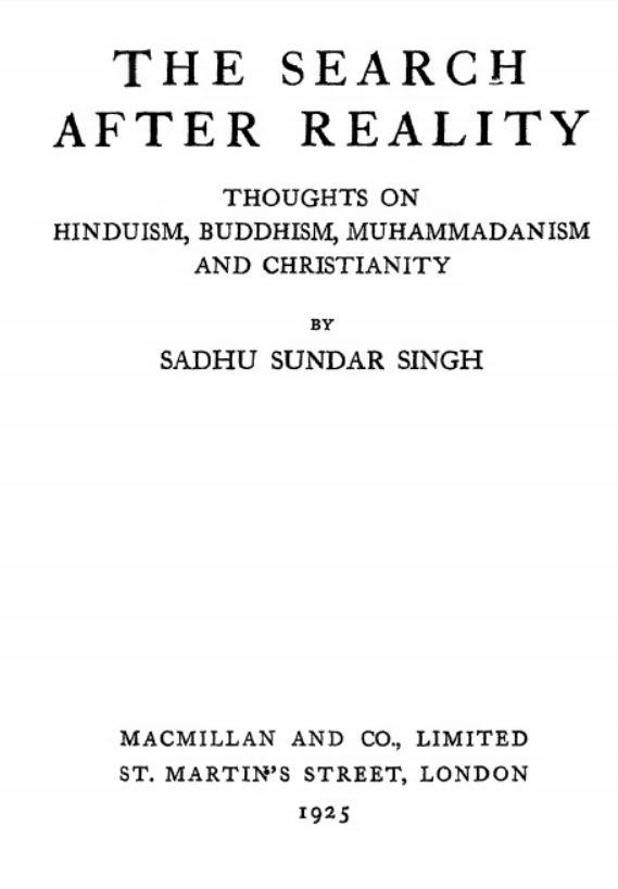 Cover of The Search After Reality