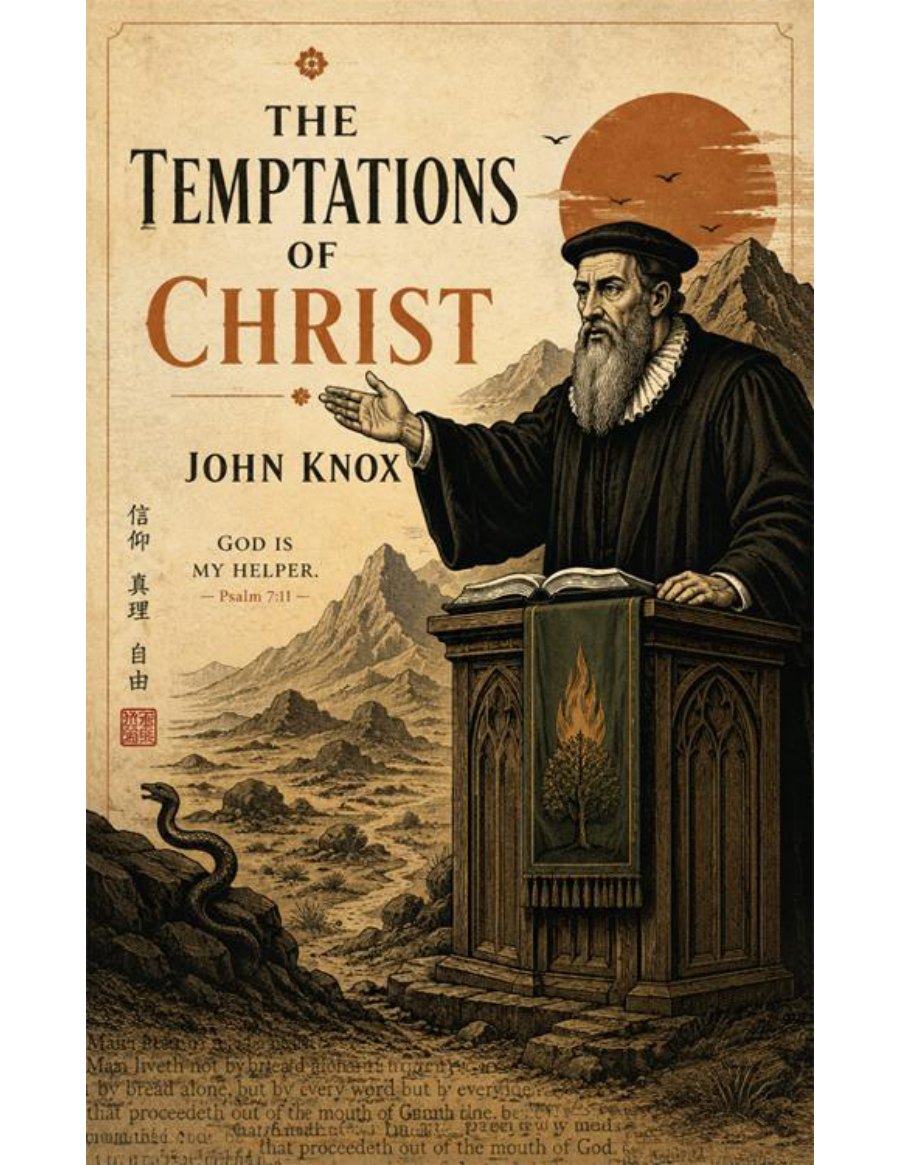 The Temptations of Christ by John Knox book cover